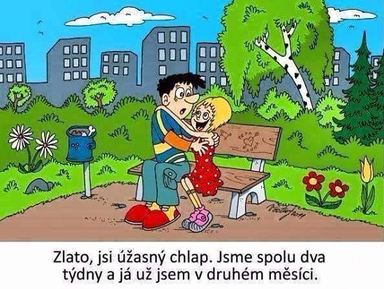 Úžasný chlap už po dvoch týždňoch