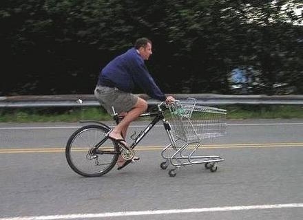 Cyklovozík alias bicykel na nákupy