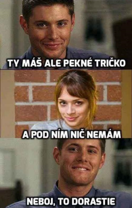 Žiadne obavy o to, čo je pod tričkom