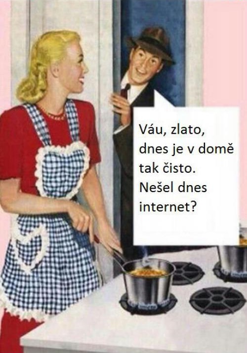 Čistota v dome a internet