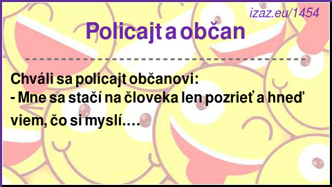 
Policajt a občan
