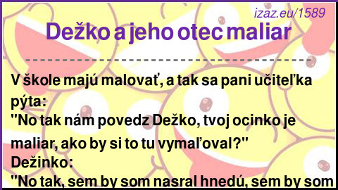 
Dežko a jeho otec maliar
