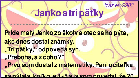 Janko a tri päťky