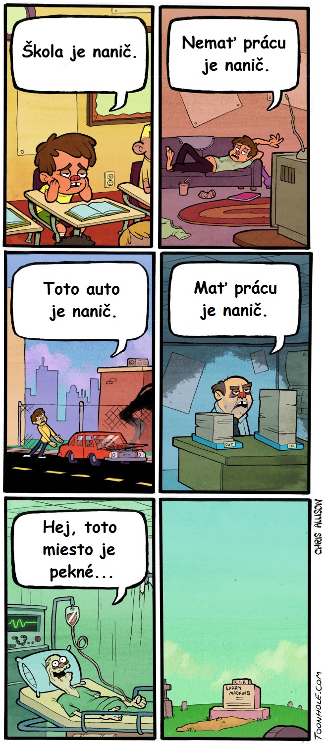 Život je nanič