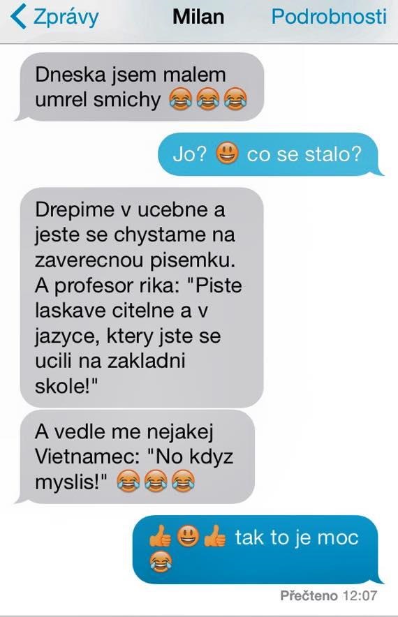 Keď profesor káže písať písomku v jazyku zo ZŠ…