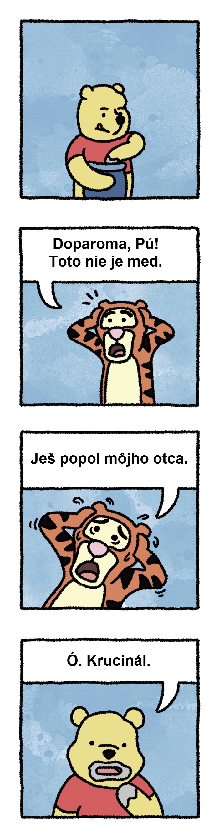 Macko Pú a nesprávny  džbán