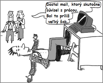 Šokujúci e-mail