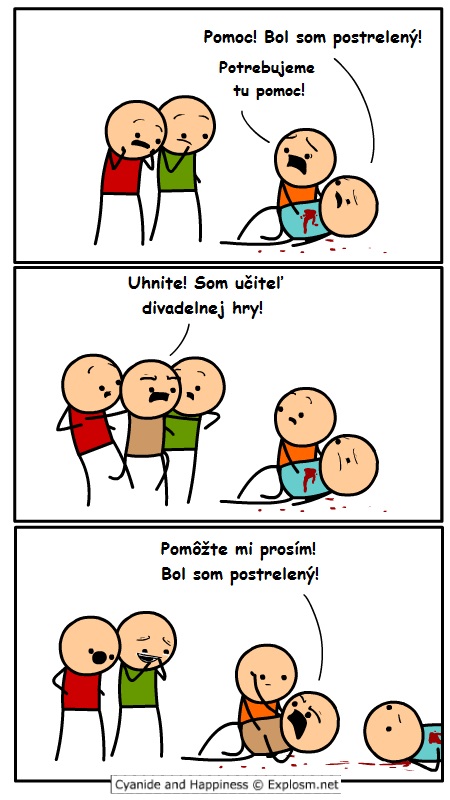 Pomoc postrelenému