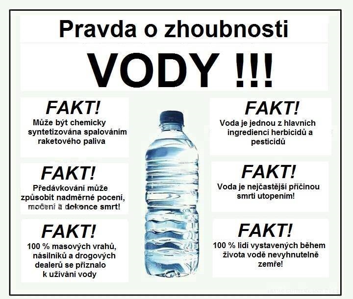 Pravda o zhubnosti vody