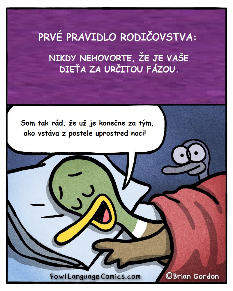 Prvé pravidlo rodičovstva