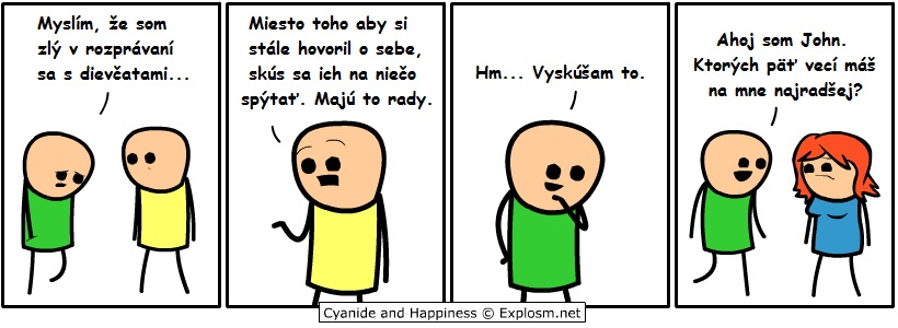 Rozprávanie sa s dievčatami