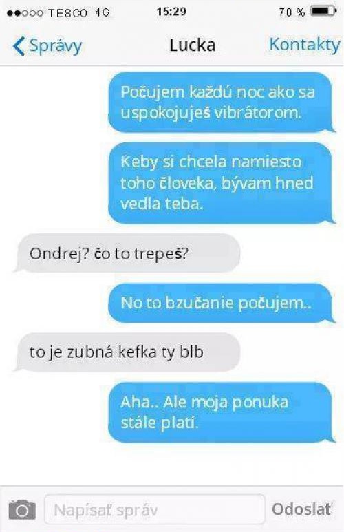 SMS - Nesprávna interpretácia počutého