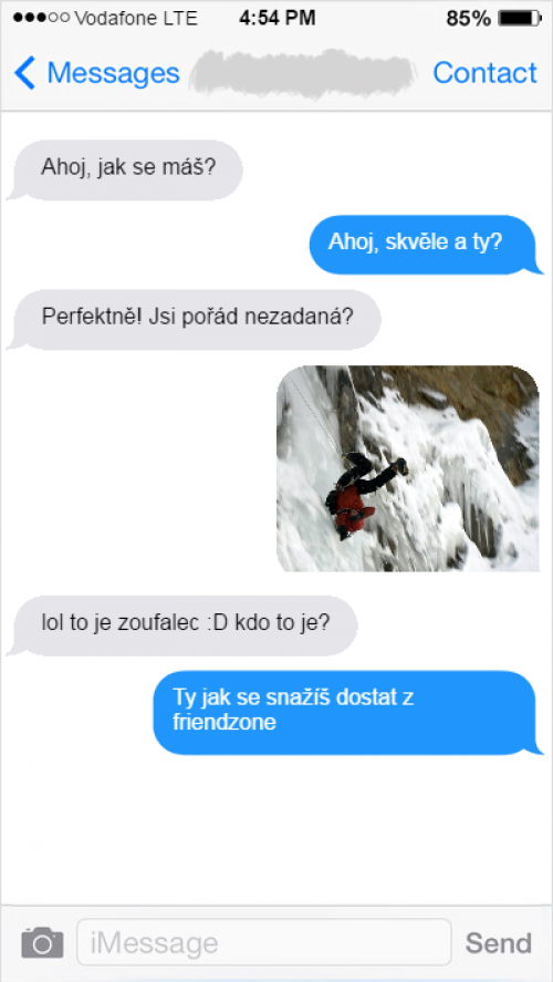 SMS: Zúfalec a jeho snaha