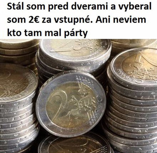 Výber vstupného